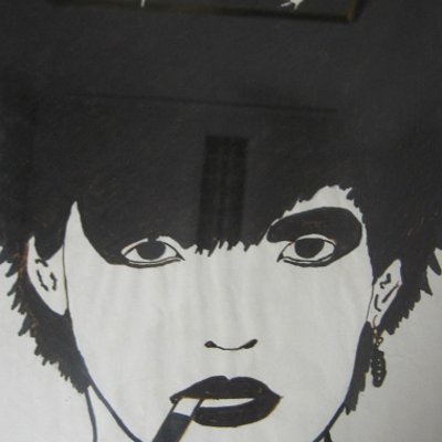Porträt von Nina Hagen, Künstler: André Timm, Foto. Manuela Pagano
